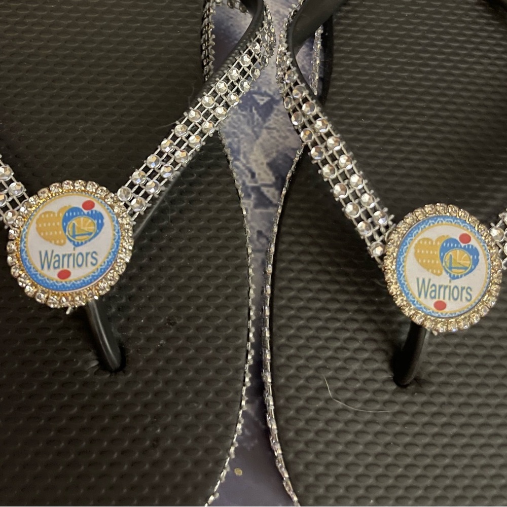 Golden state warriors flip flops